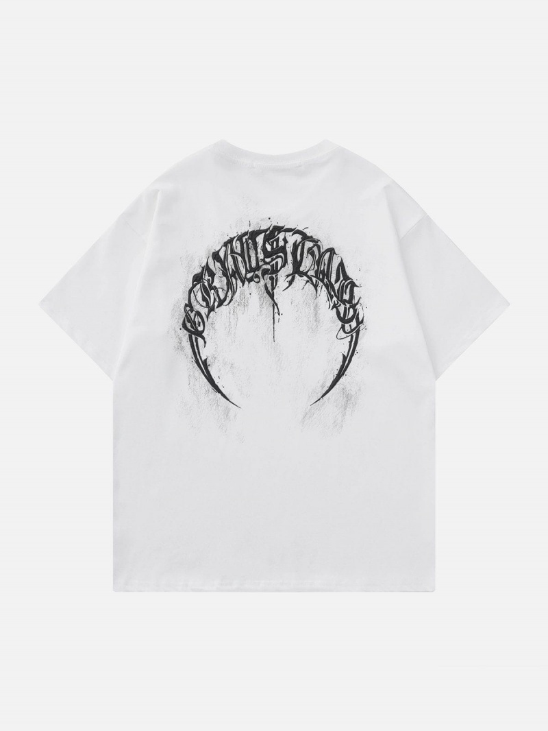 Blanche  T Shirts Aelfric Eden Lettered Print Tee - RZO-6247026